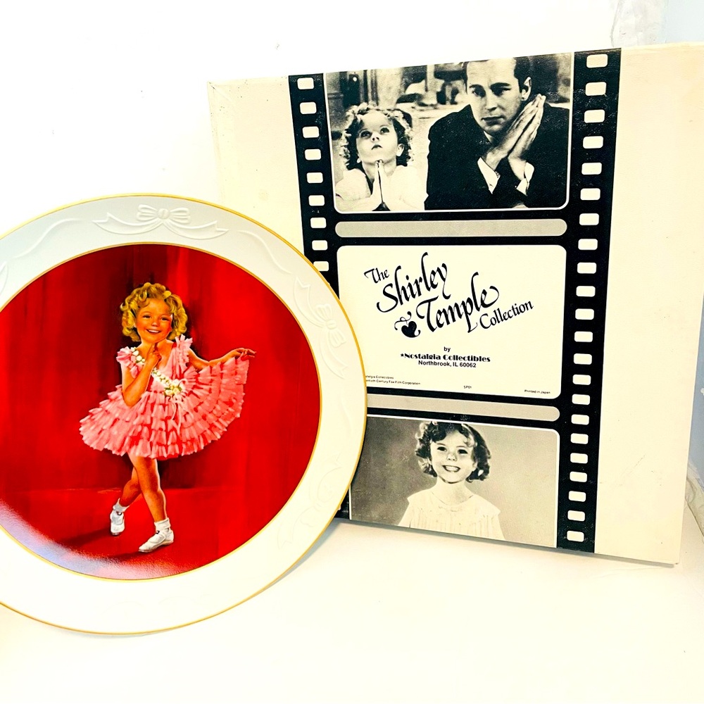 Shirley Temple Collection Baby Take A Bow Plate Wall Art Collector Plate